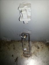 All of the doors were locked with a padlock when we left the station so nobody could sneak on the slow moving train once it left.  I guess it worked since nobody did get on!: by chicagoguy, Views[674]