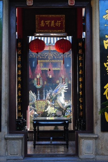Chinese house in the old quarter