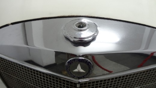 Damn thieves...always taking the Mercedes emplem from the car!