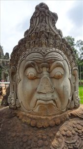 Varna, the Hindu god of honest taxi drivers.  He is sad because he only has 3 followers in the world.: by chicagoguy, Views[597]