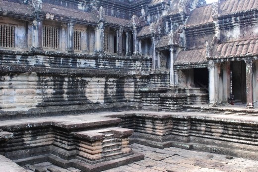 Ankgor Wat....wait, no it was Angkor Thom...or was it Baphoun?