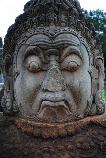 Bhadrakali, god of not eating enough fiber.  His agent is considering an offer for doing Miralax commercials.