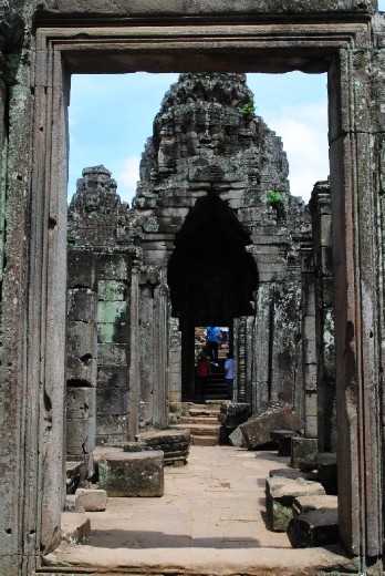 Finally..another temple shot!  I had enough of those monkeys.