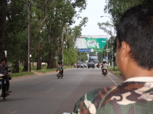 Headed out to Angkor Wat for sunset views
