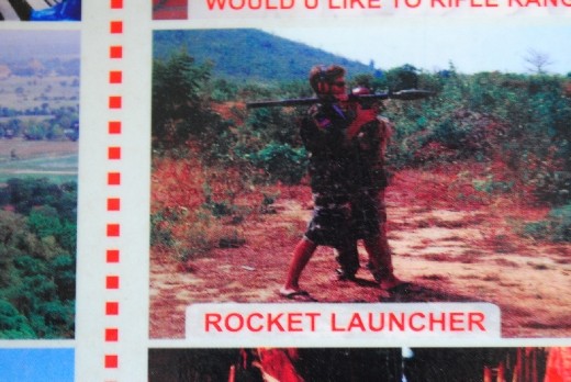 How often do you get a chance to fire a rocket launcher?