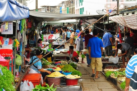 The train will be coming through here shortly