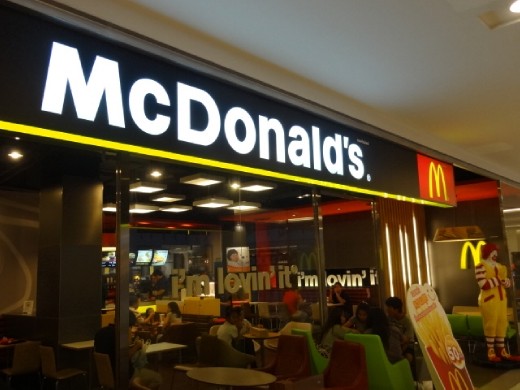 There are 3 McDonalds on every street in Bangkok