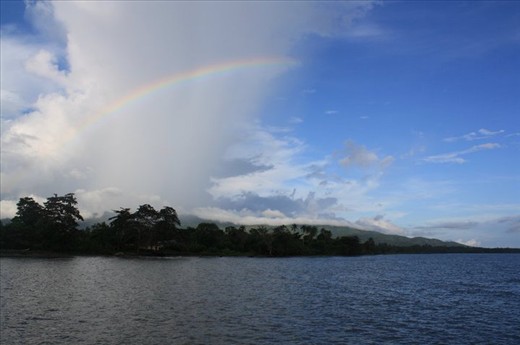 Rainbow in Seram Island