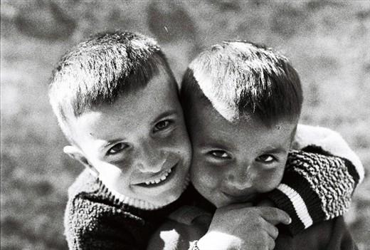 Brothers loved posing for me. Princes' Islands, İstanbul, 2006.
