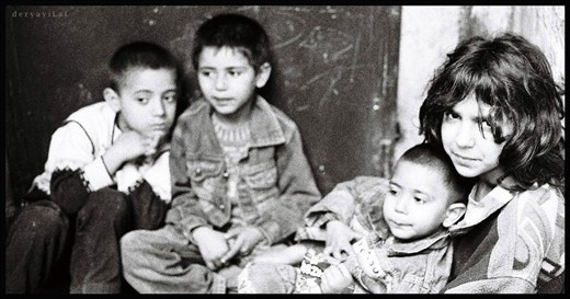 The name of the girl was Canan. She had to look after her little brothers.