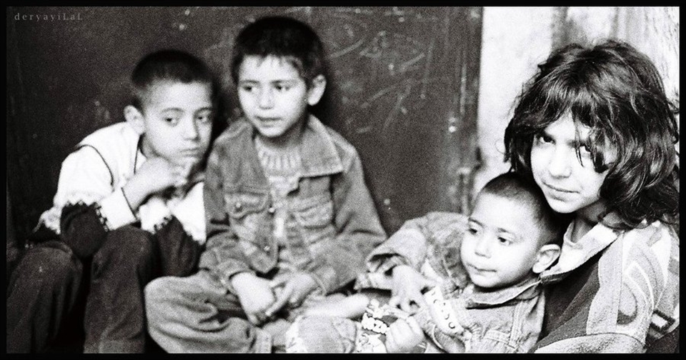 The name of the girl was Canan. She had to look after her little brothers.