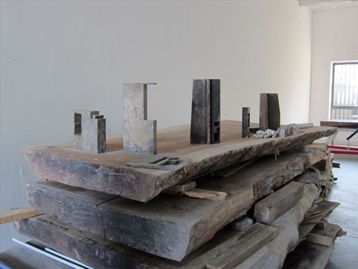 large sculpture studio space