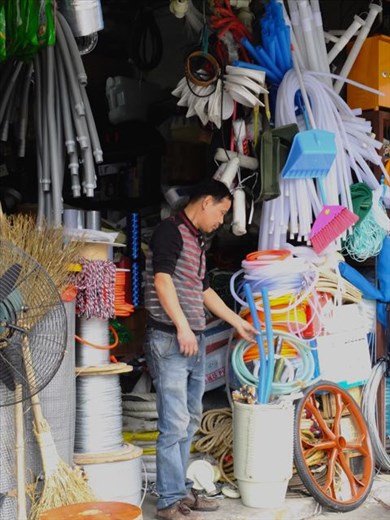 tubes, screens, fans, etc.