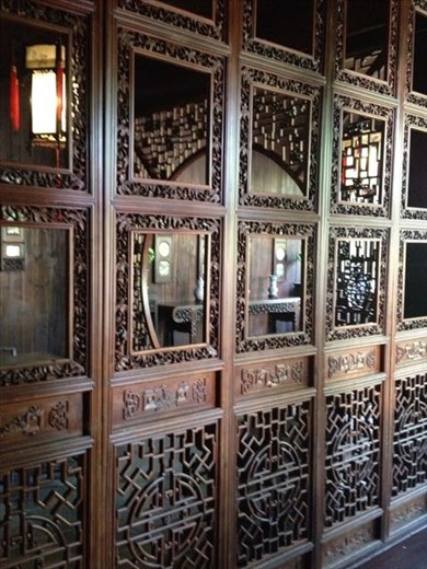 Couples Retreat Garden amazing woodwork 