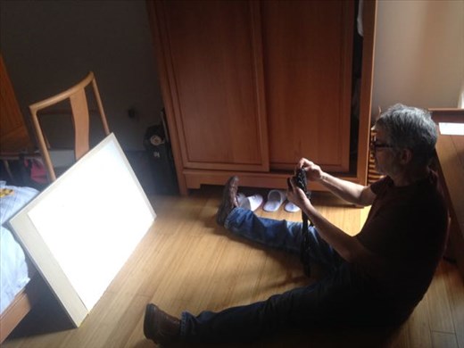 photographer at work