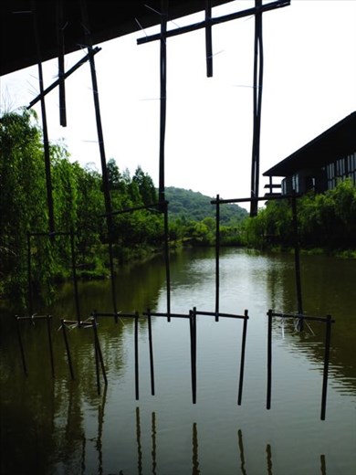 Hanging Curtain Bamboo piece