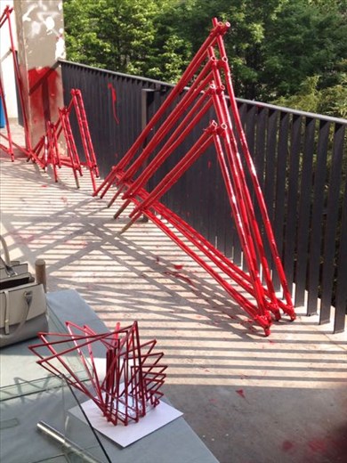 Girls' piece ready to go