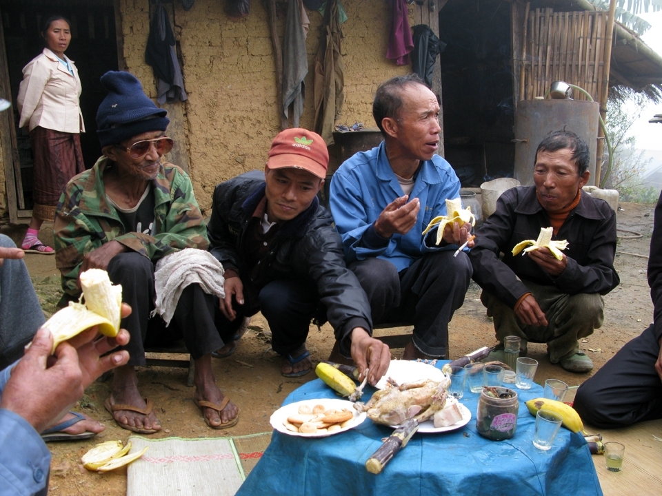 A small village inhabited by 