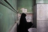 Two women are praying in the corner of a chamber adjacent to the Shrine of Hussein. Umayyad Mosque, Damascus, Syria.: by chloe_billebault, Views[1220]