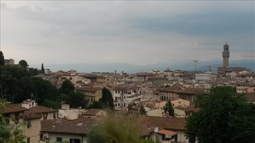 Florence, view from Piazza Michaelangalo 