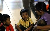 A mother, telling a story to her children at the Polonia Airport: by chris87, Views[287]
