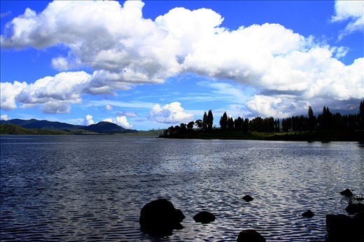 Blues Skies of High Hill - West Sumatra