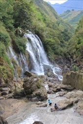 Waterfall near Cat Cat village: by chris_and_dusk, Views[268]