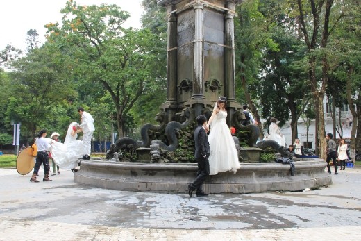 The wedding photo spot in Hanoi