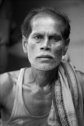 With sweat running down his thin frame in the massive heat, this man tells me what a newly constructed toilet means to his family. A common toilet - such a standard feature in our lives - becomes literally a life-saving object for his family. Now, when they get up at night to go to the toilet, they don't have to worry about cobras, or people walking by, or being hit by a truck..: by chrisgersch, Views[424]