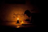 In a remote village in Bihar, a young boy carefully sets himself up to complete his school homework. The night is almost unbearably hot, and the flickering candle throws out a tiny sphere of light. Education is increasingly seen by the village elders as the way forward and out of poverty, with more boys and girls now starting, and staying, in school than ever before.: by chrisgersch, Views[1567]