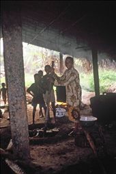 Sights seen along the journey... The family here was making palm oil. 
Rivers State, Nigeria.
: by chrishaddad, Views[466]