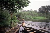 A boat journey is always special and is sometimes the best mode of transport when roads are poor. Rivers State, Nigeria: by chrishaddad, Views[436]