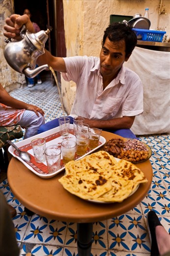 Eloua invited us into his home to meet his family and enjoy some Mint Tea. We spent a very humbling afternoon with them, and returned the next day to have dinner with them. We had a great time getting to know them despite some very obvious cultural and linguistic barriers.