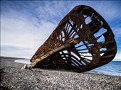Punta Arenas, Chile - This British Tea Clipper was beached by its last owner in 1899. This massive 714 tons vessel called Ambassador, shows how time passes and how harsh the weather can be in Patagonia. : by chrisnmn, Views[1064]