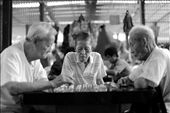 In a quiet corner of Chinatown, retirees congregate daily to partake in their game of leisure. Words are spoken few and far between, the atmosphere is a picture of numbing stillness, a stark contrast to the hustle and bustle of the financial district a mere five minutes’ drive away. Looking at those around me, I wonder if this is just a game to them, or an avenue to leave reality behind momentarily. : by chrispy, Views[466]