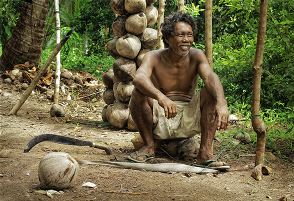 coconut man, from Marore Island