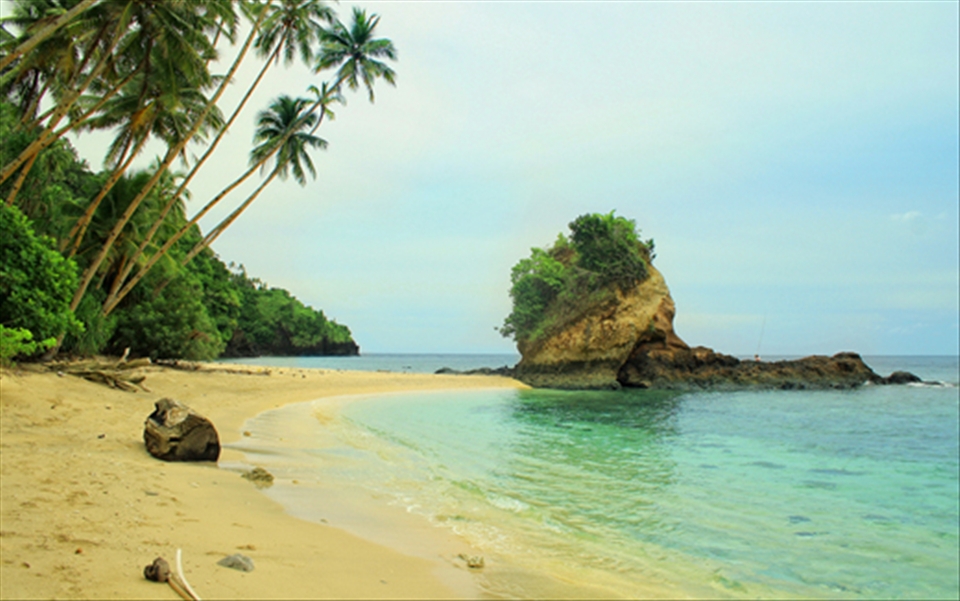 the oblivion beach of Manguindanao, Marore Island