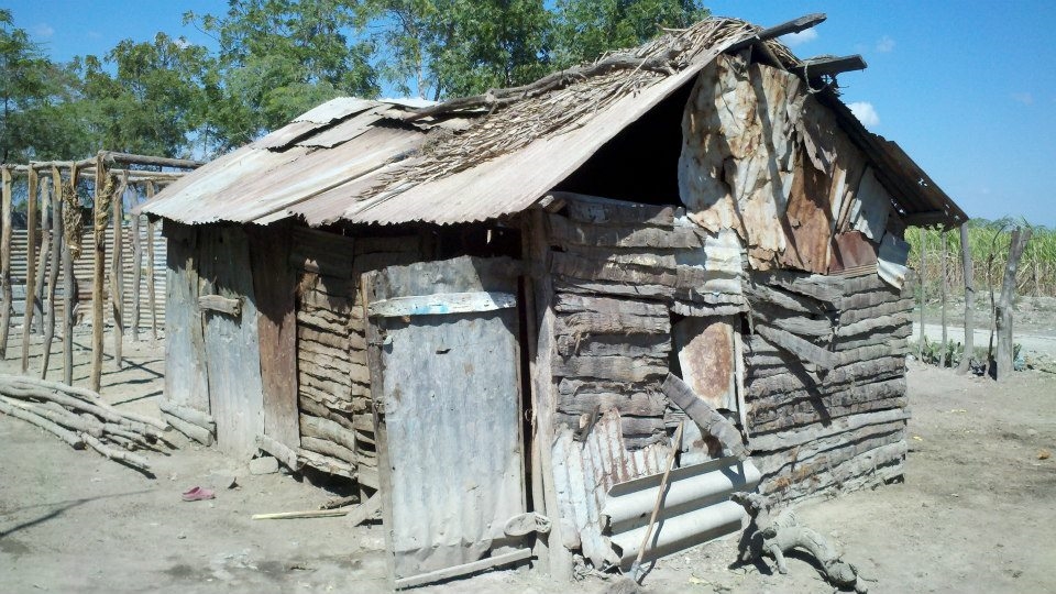 Most people see a dusty, dilapidated shack, but inside there is life, a home.