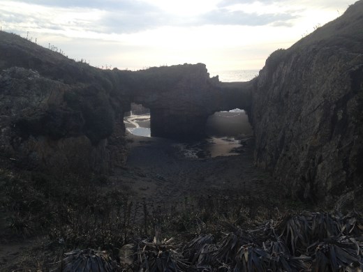 Arcos de Calan, about 20 minute drive south of Max's house (not due to distance, but road condition and necessity to drive slow).