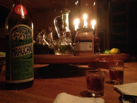 After dinner liquour! Good stuff, unique to Chile.