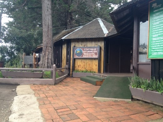 Park/reserve entrance.