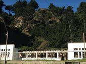Tsunami damage. Not a great pic. Wish i had gotten one of this abandoned cliffside hotel that was wiped out by the tsunami.: by christinebaker, Views[339]