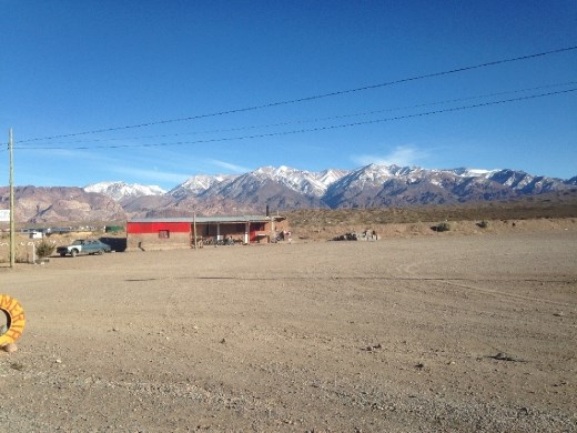 Driving back to Portillo