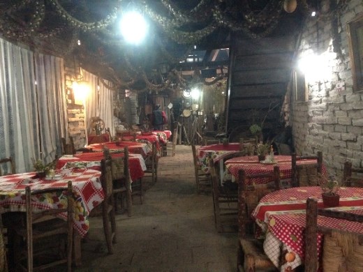 Stopped in San Felipe on our way back to Vina at this little traditional chilean food restaurant called Piedras del Molino.