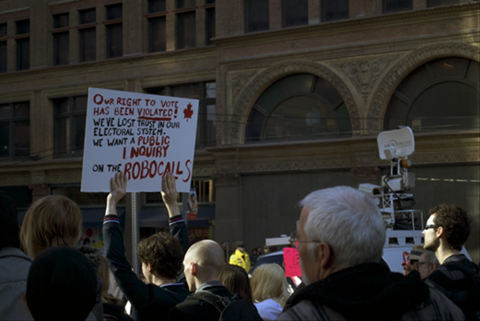 Our right to vote has been violated.