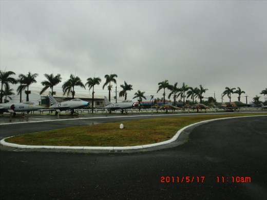 We went the ROC air force academy school in Kaosiung.