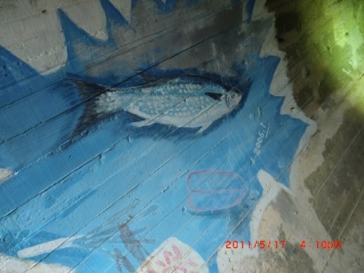 I guess there are drawings on the wall everywhere in this world huh?