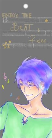 Boy and Piano. Piano is hard.. but I love it so much! I'm thinking about making this into a bookmark! :))) : by ciel, Views[373]