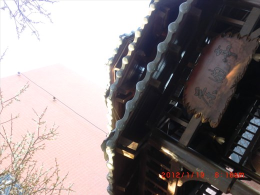 A Pavilion in the spring 