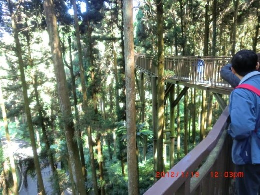 Up on the sky corridor! Try! Take a look at the view below!